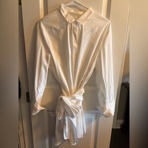 J. Jill White Button-Up Shirt